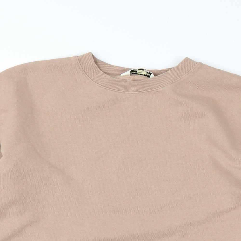 Miss Selfridge Womens Pink   Pullover Sweatshirt Size 8