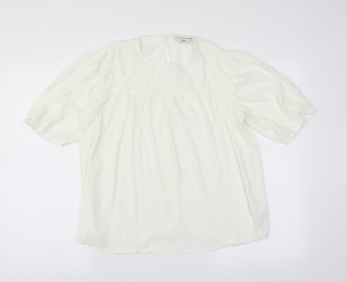 NEXT Womens Ivory   Basic Blouse Size 16