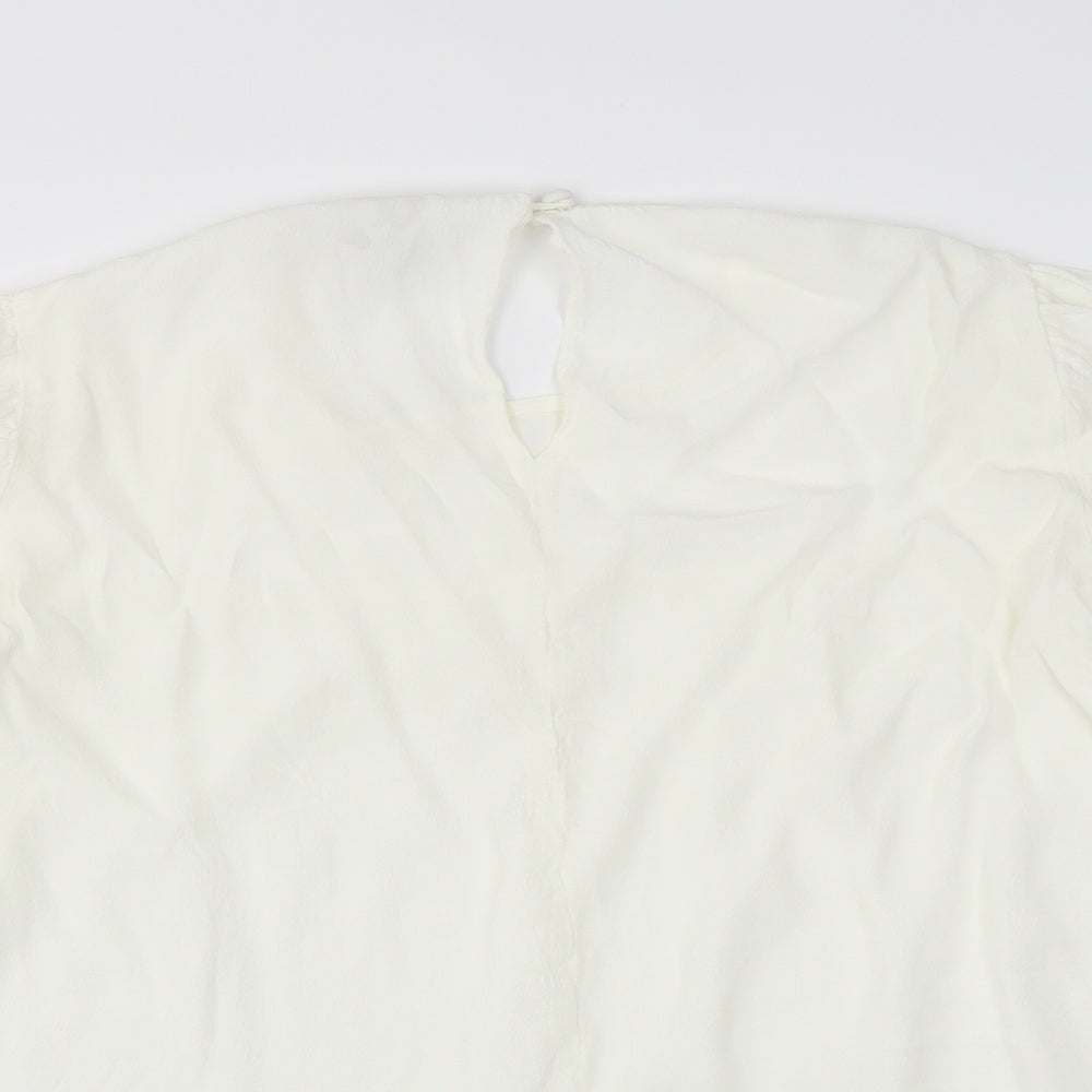 NEXT Womens Ivory   Basic Blouse Size 16