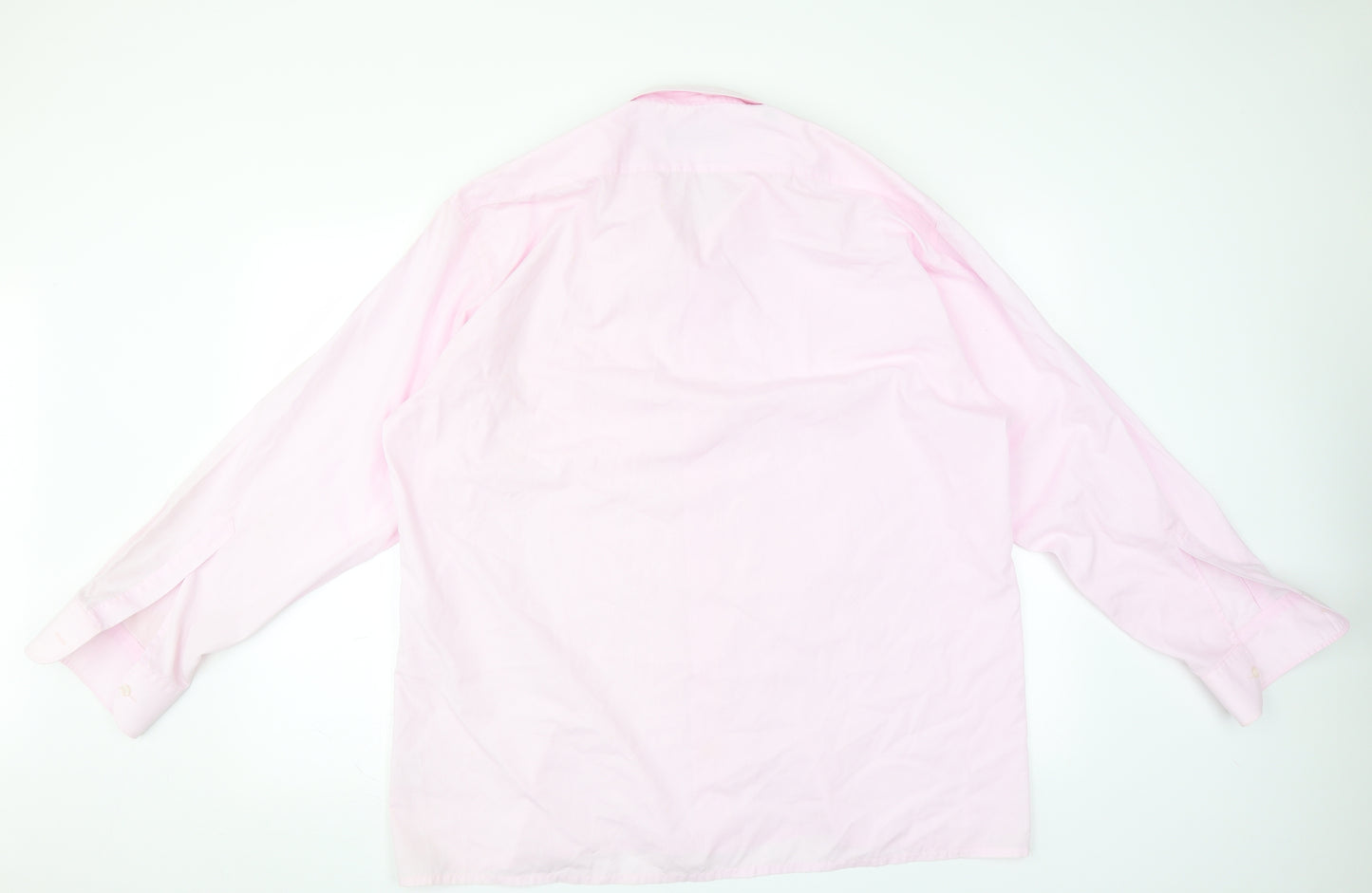 Rael Brook Mens Pink    Button-Up Size 17.5
