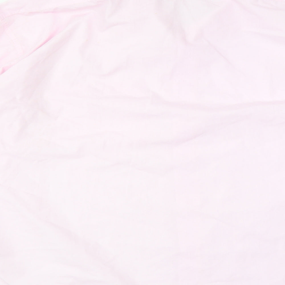 Rael Brook Mens Pink    Button-Up Size 17.5