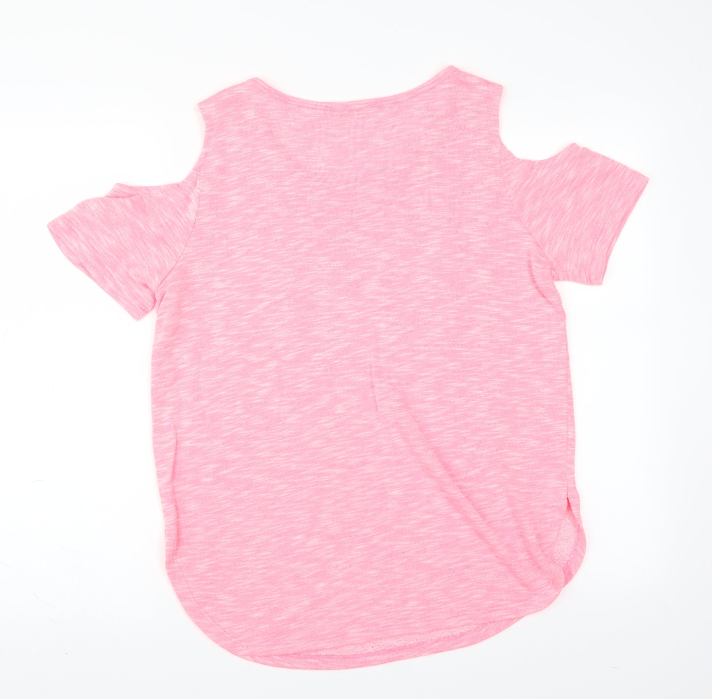Select Womens Pink   Pullover Jumper Size 10  - cold shoudler