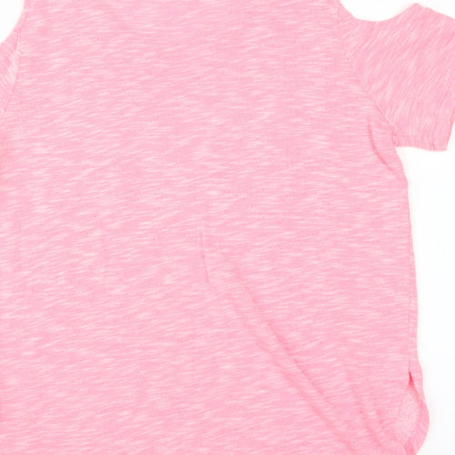 Select Womens Pink   Pullover Jumper Size 10  - cold shoudler