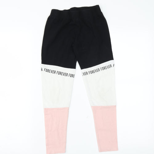 PEP & cO Girls Black   Carrot Trousers Size 8-9 Years - leggings