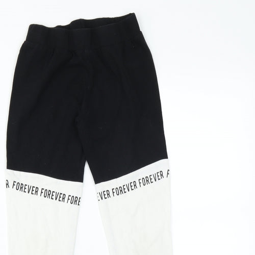 PEP & cO Girls Black   Carrot Trousers Size 8-9 Years - leggings