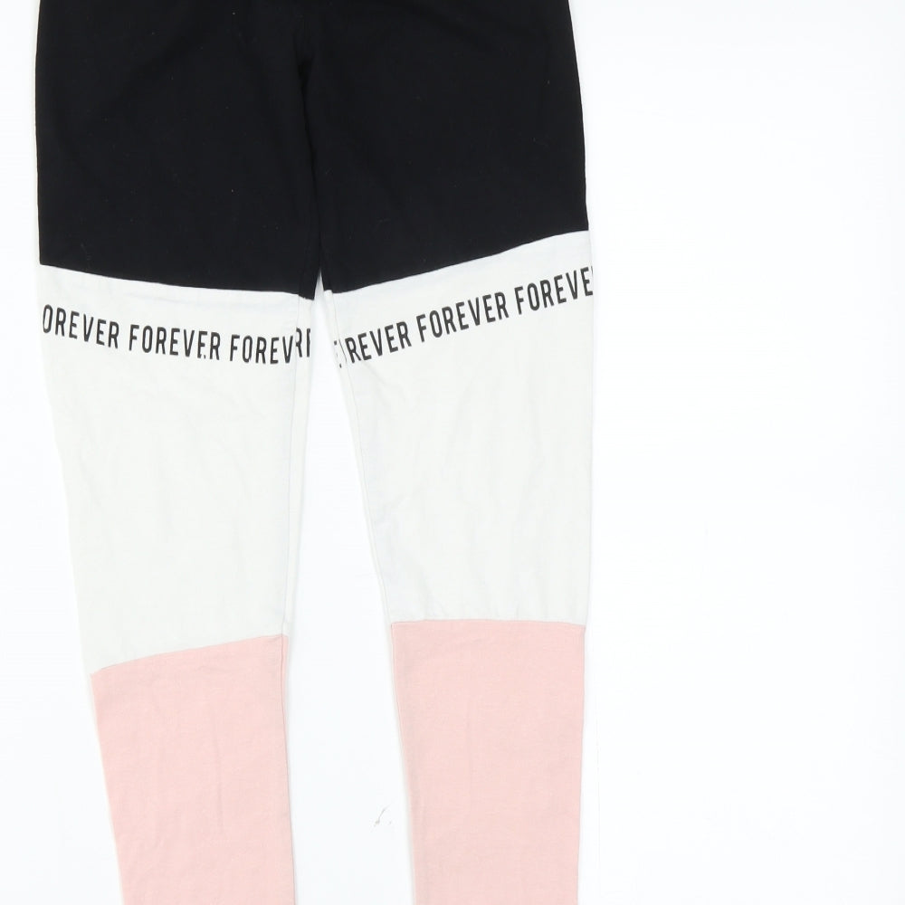 PEP & cO Girls Black   Carrot Trousers Size 8-9 Years - leggings