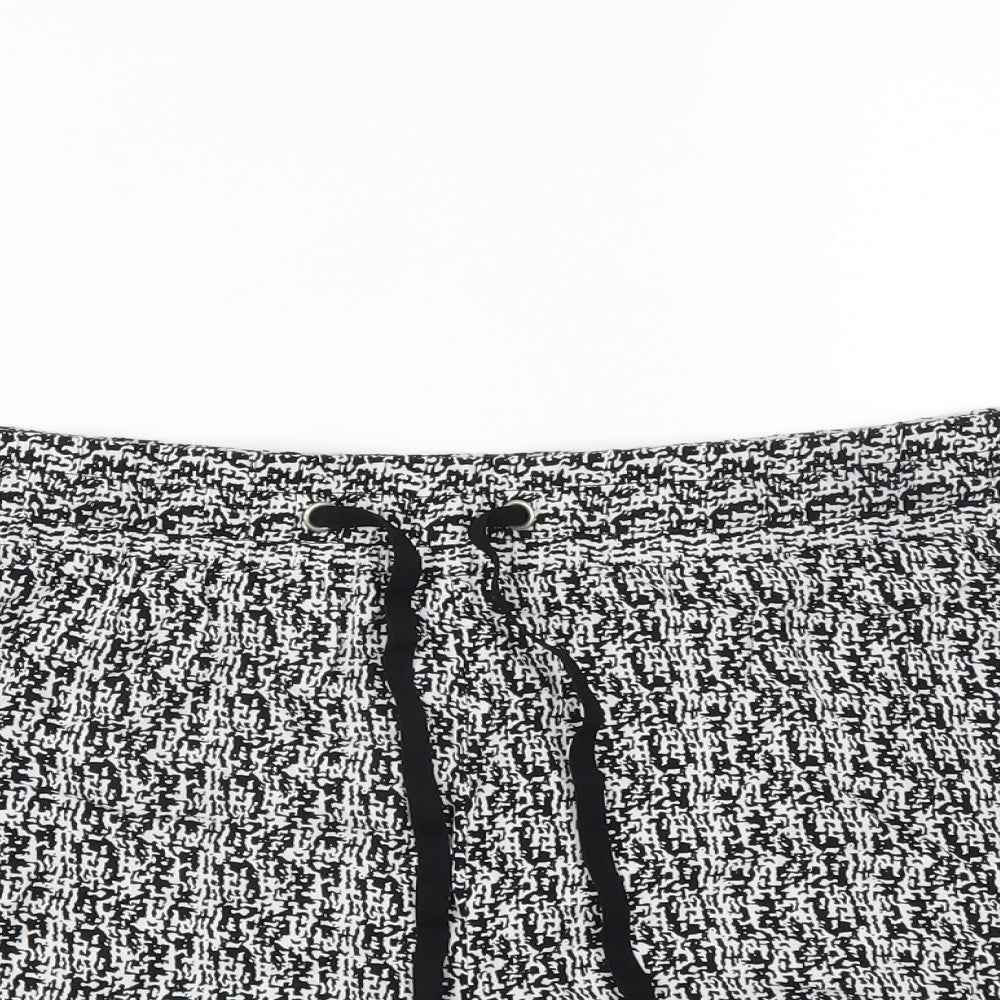 Papaya Womens Black   Hot Pants Shorts Size 14