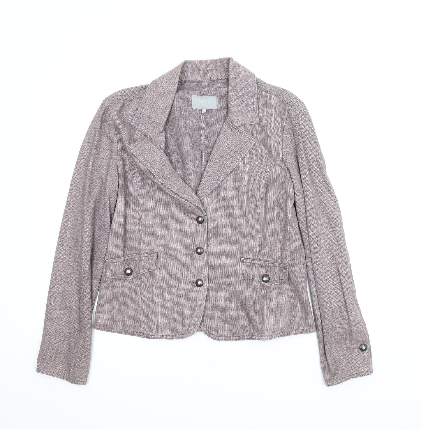 Per Una Womens Purple   Jacket  Size 14