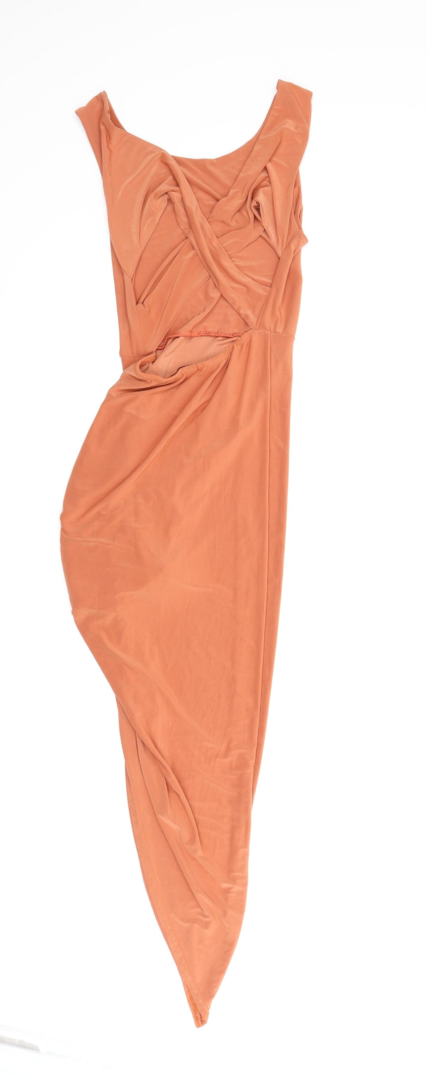 Miss Blush Womens Orange   Bodycon  Size 10