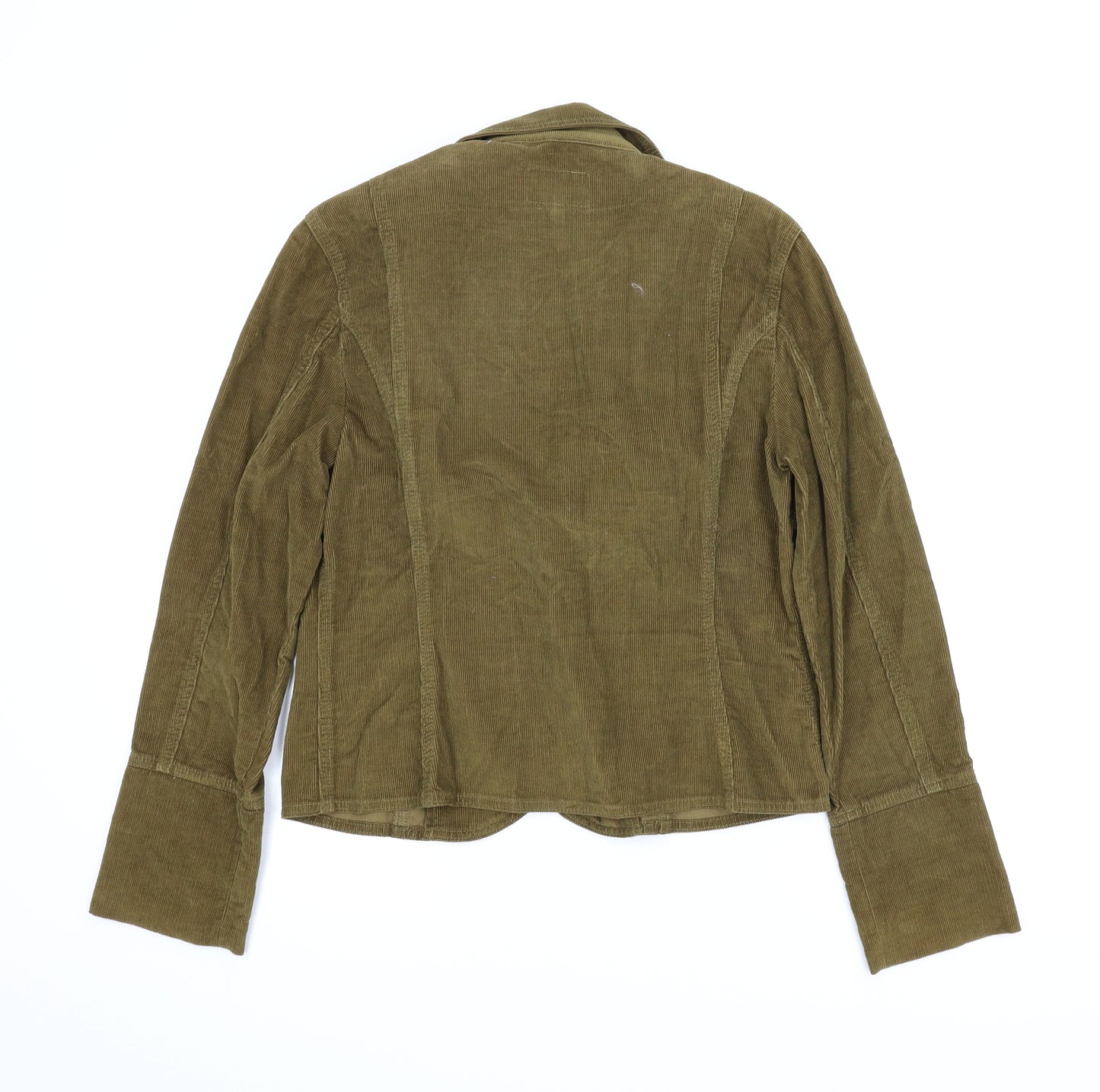 M&S Womens Brown  Corduroy Jacket  Size 14