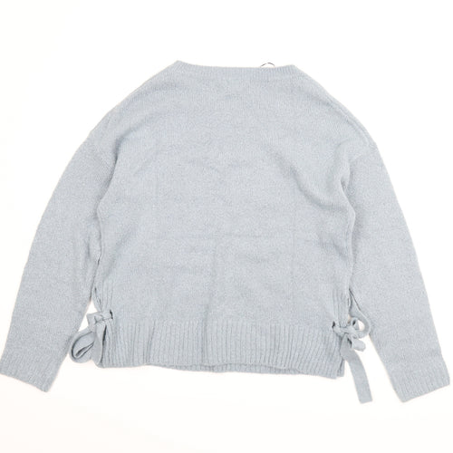 H&M Womens Blue   Pullover Jumper Size S