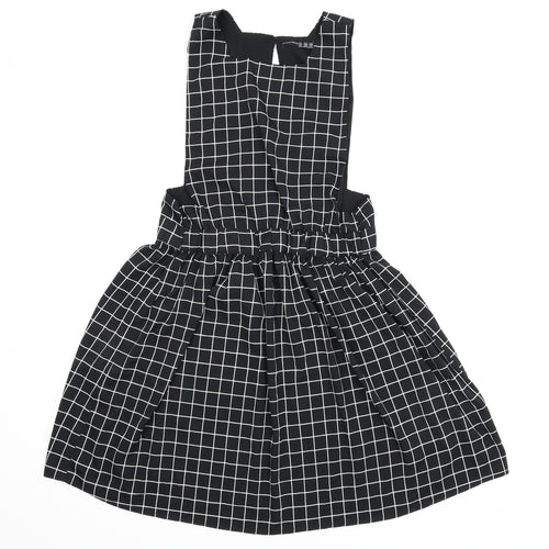 Primark Womens Black Check  A-Line  Size 14