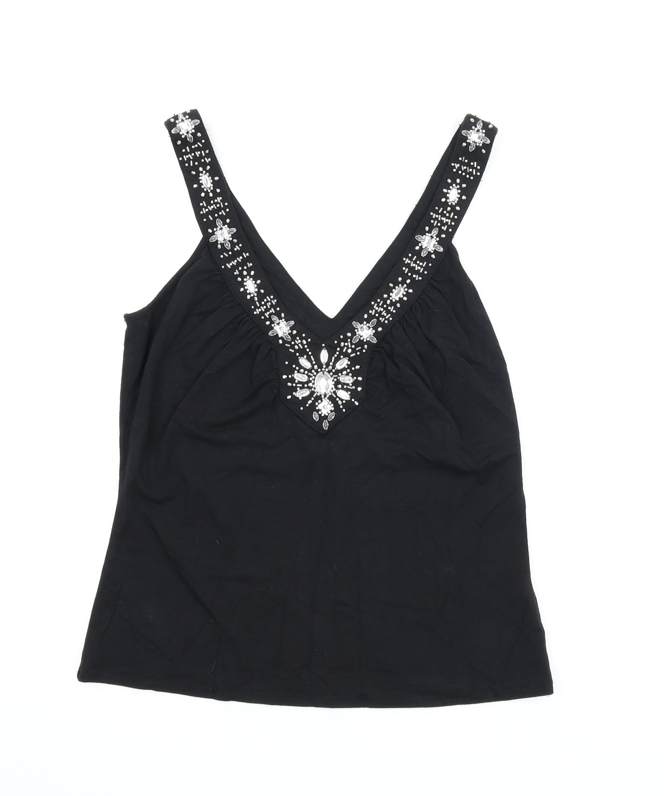 Star Womens Black   Basic Blouse Size 14