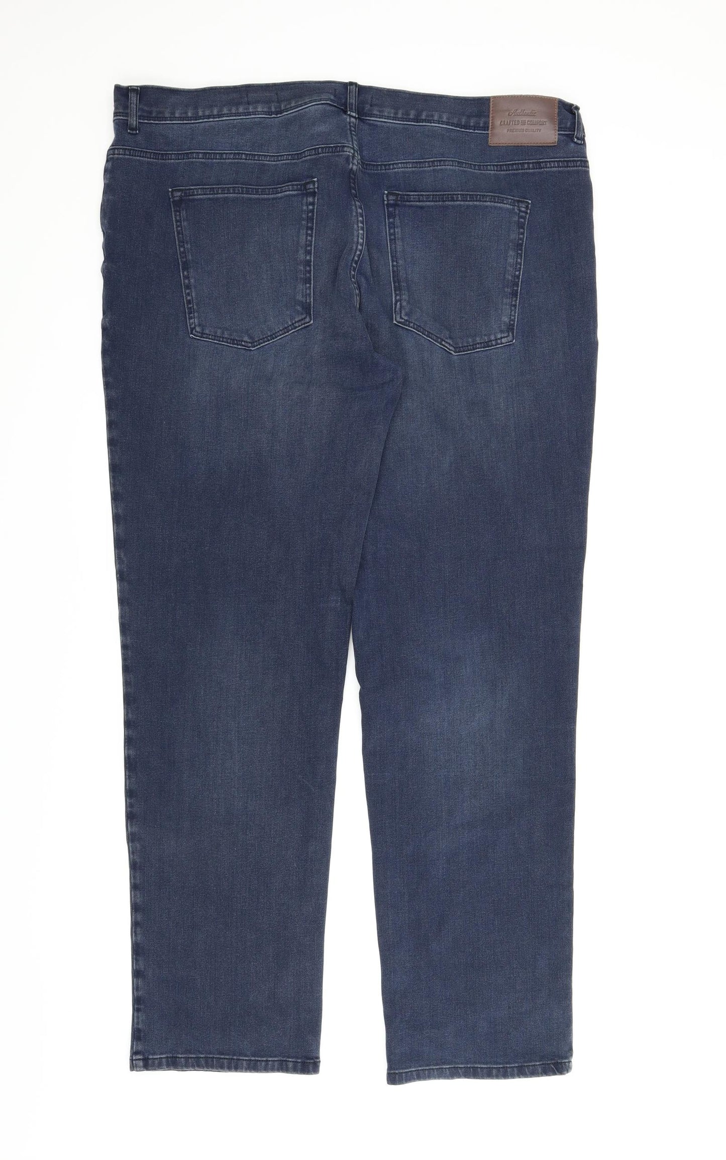 TU Mens Blue  Denim Straight Jeans Size 40 in L32 in