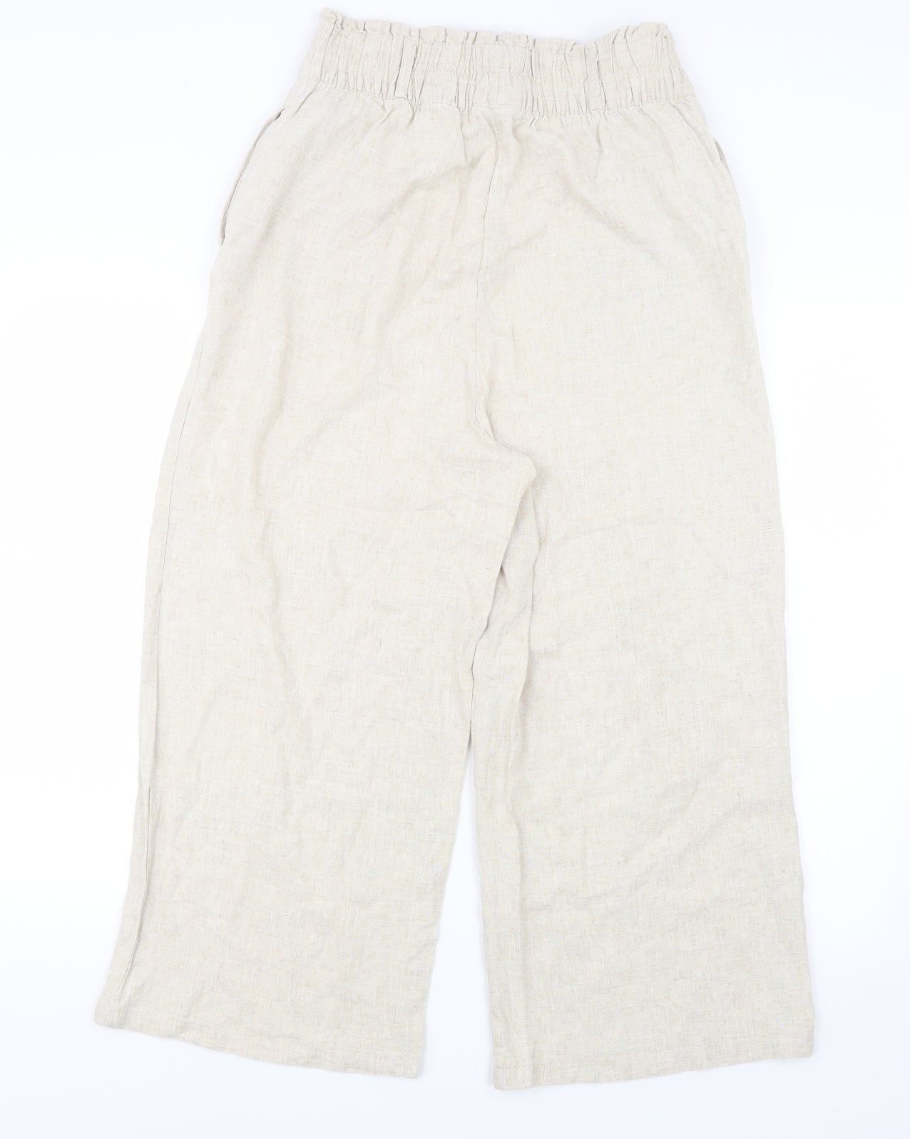 Divided by H&M Womens Beige   Trousers  Size 12 L22 in