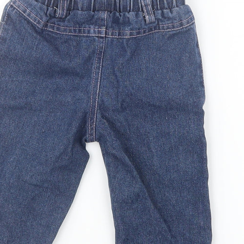 Rockabye Baby Girls Blue  Denim Capri Jeans Size 6-9 Months