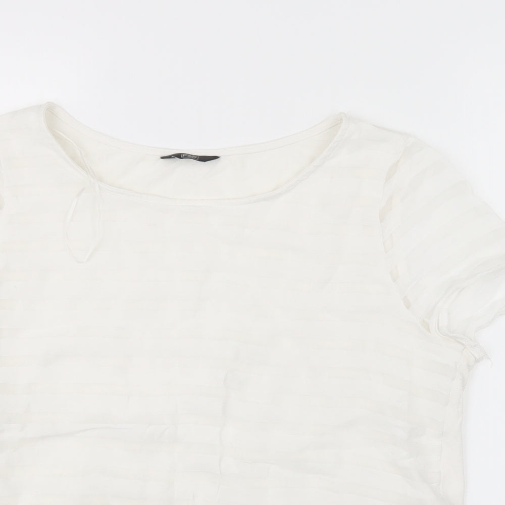 F&F Womens White   Basic T-Shirt Size 14