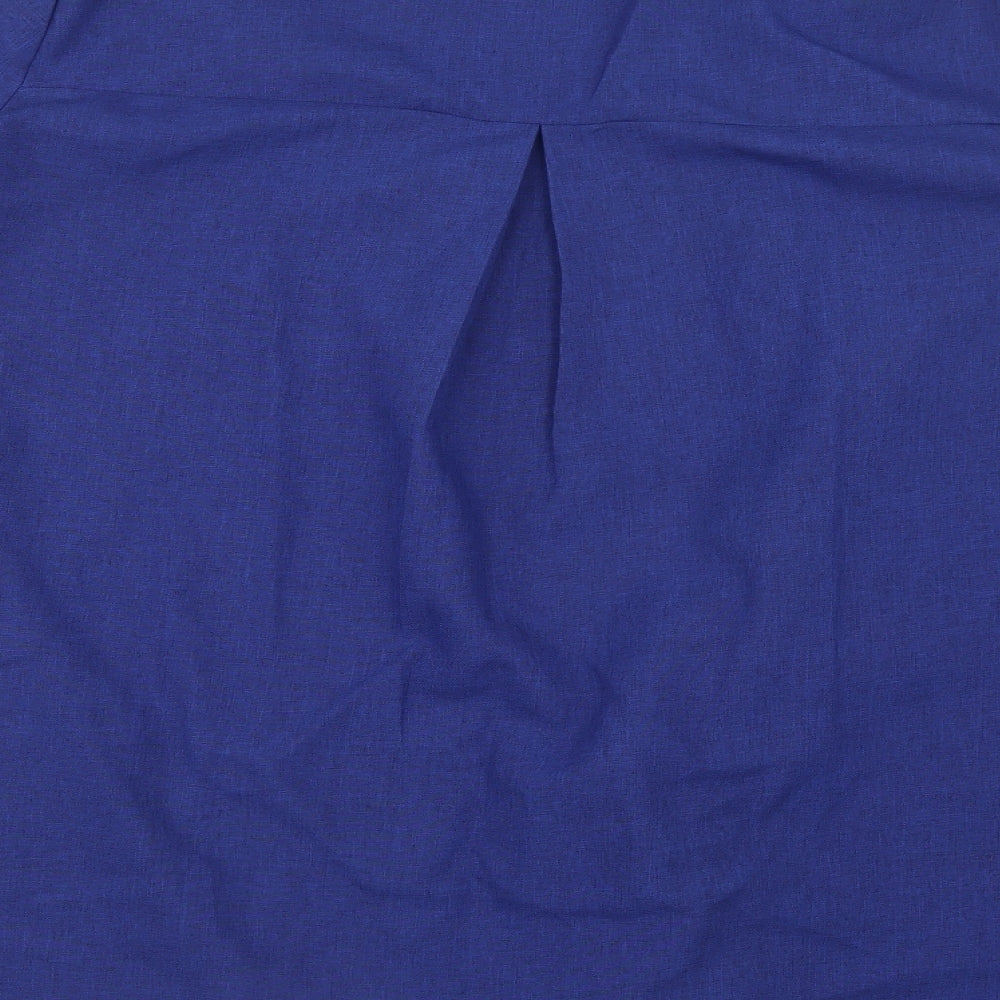 Maggie Womens Blue   Jacket  Size 3XL