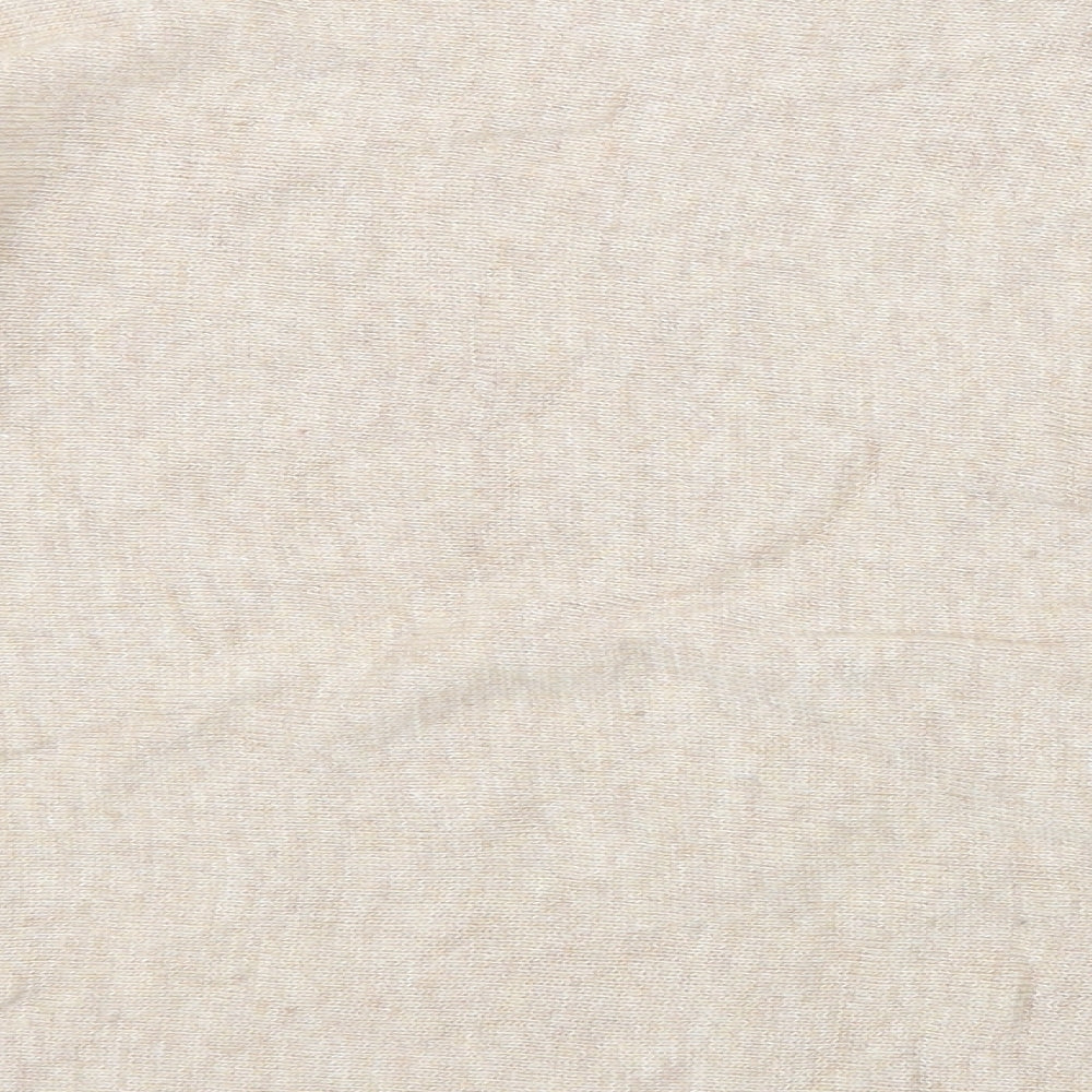 Oasis Womens Beige  Knit Pullover Jumper Size M