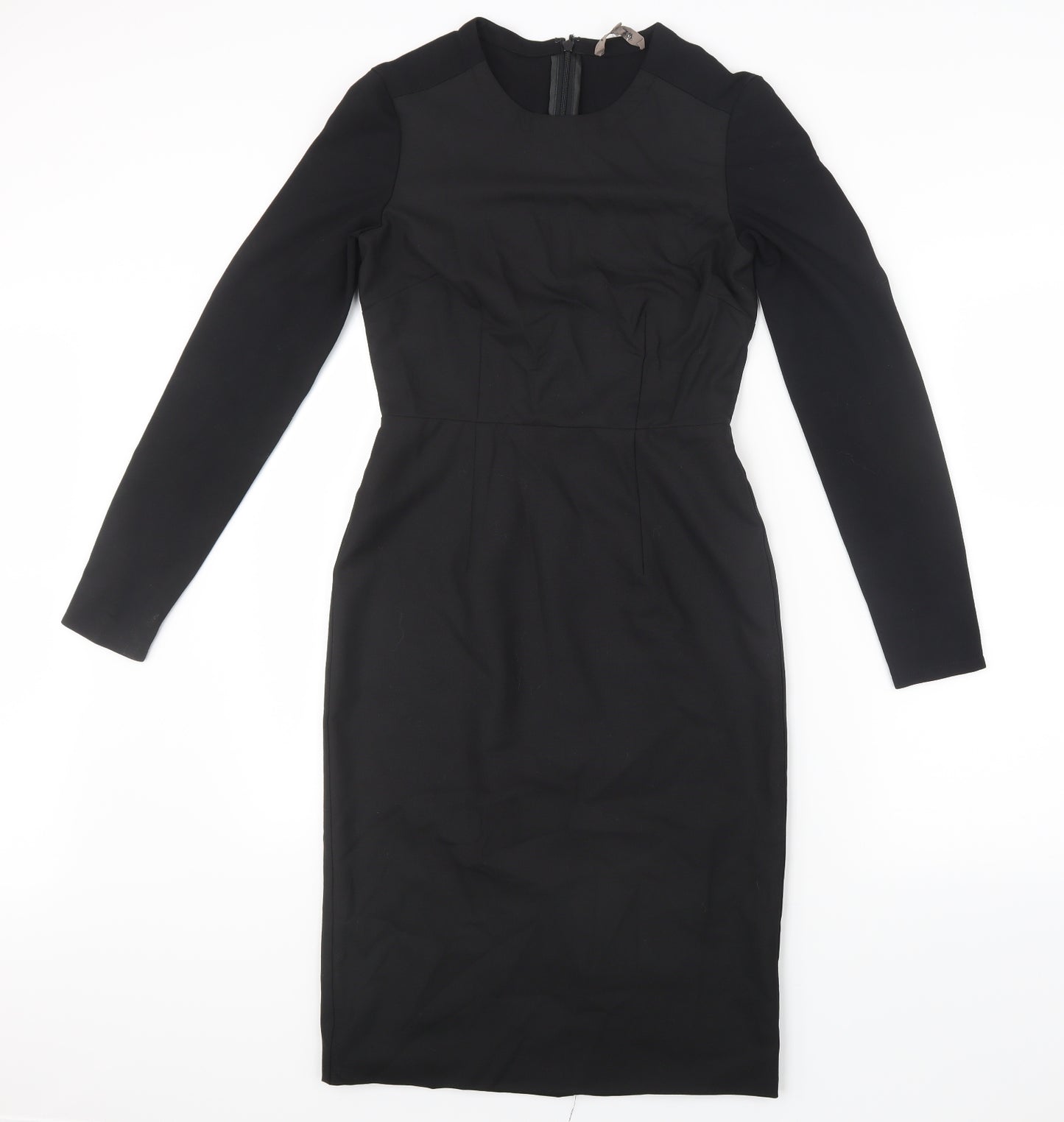 Jigsaw Womens Black   Shirt Dress  Size 8