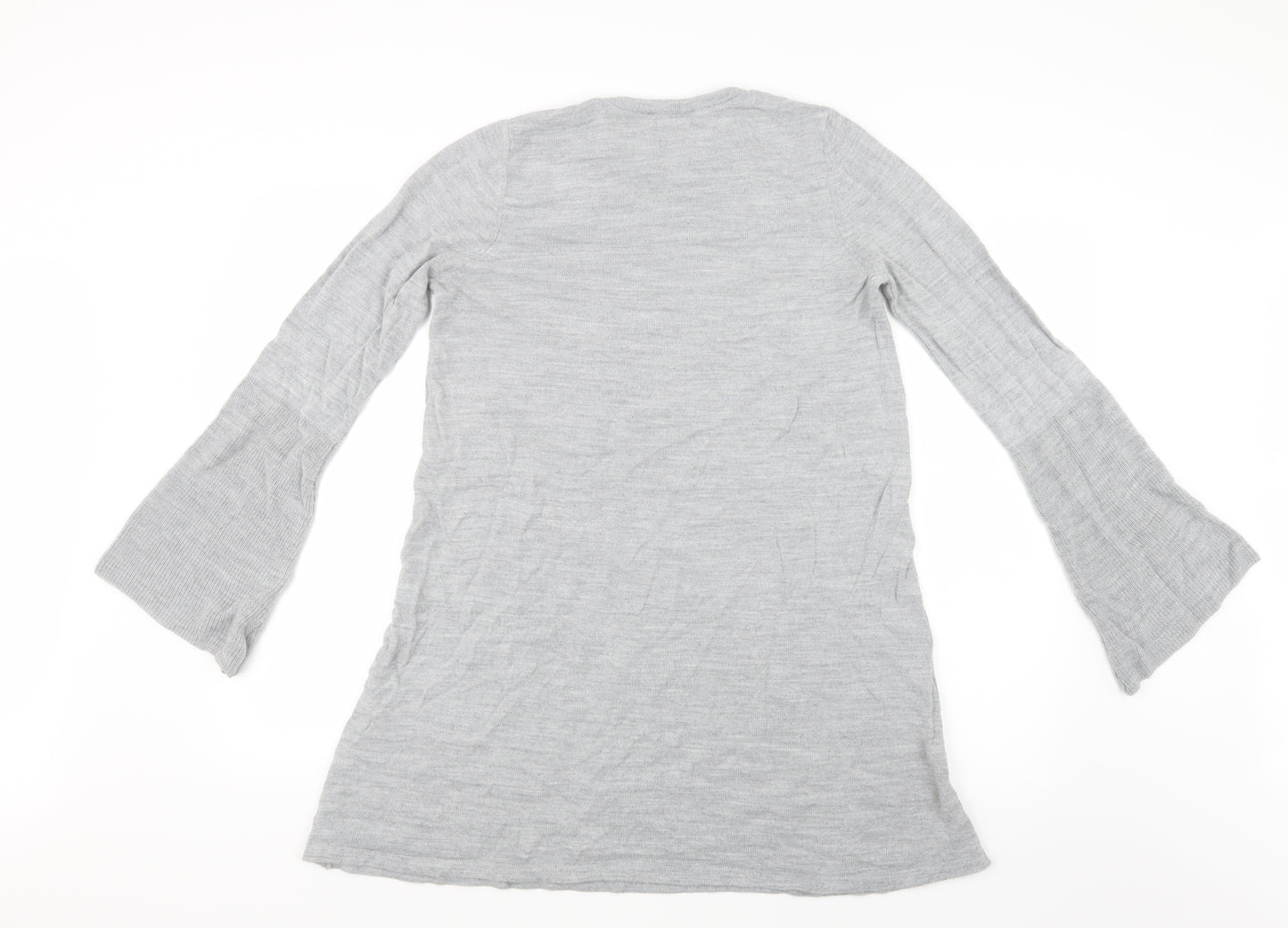 ASOS Womens Grey  Knit Jumper Dress  Size 8