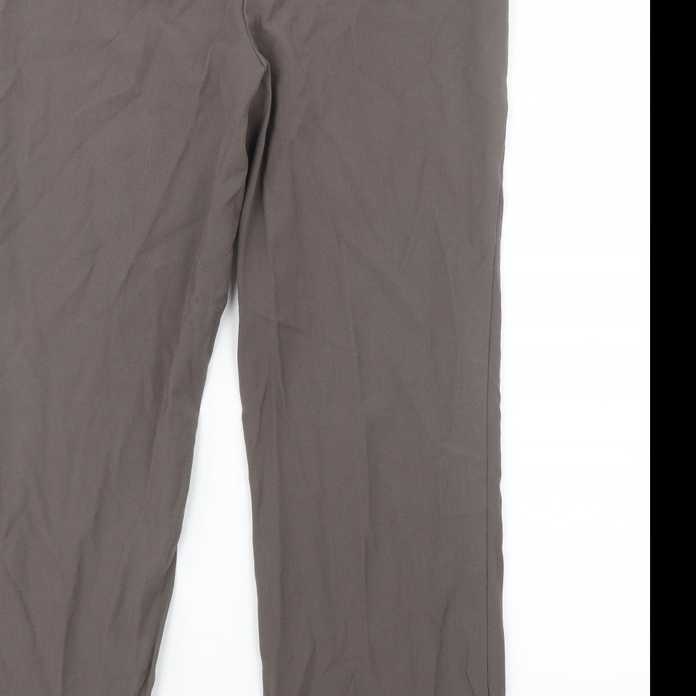 Marks and Spencer Womens Brown   Trousers  Size 12 L27 in