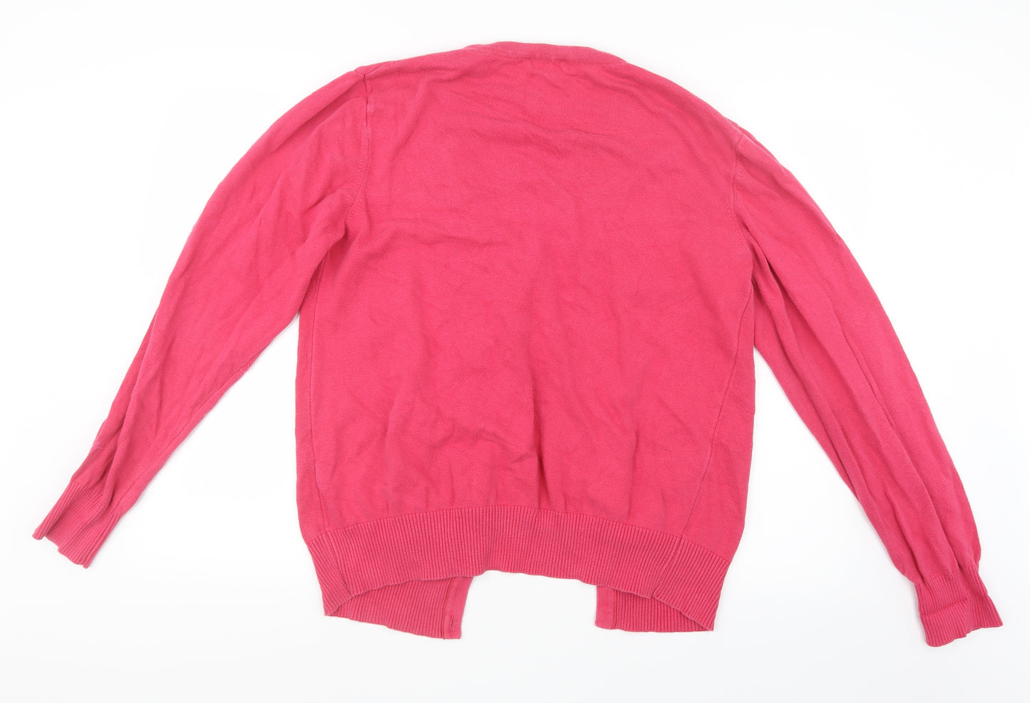 Fred Perry Mens Pink  Knit Cardigan Jumper Size XL