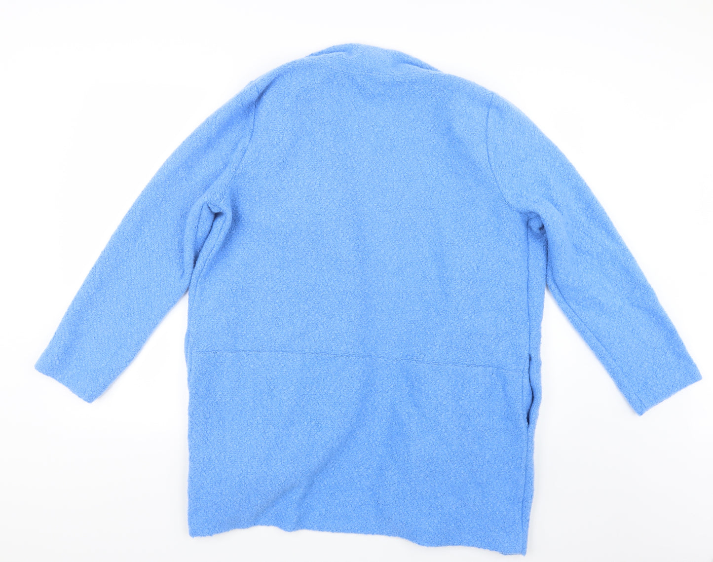 M&Co Womens Blue  Knit Cardigan Jumper Size 14