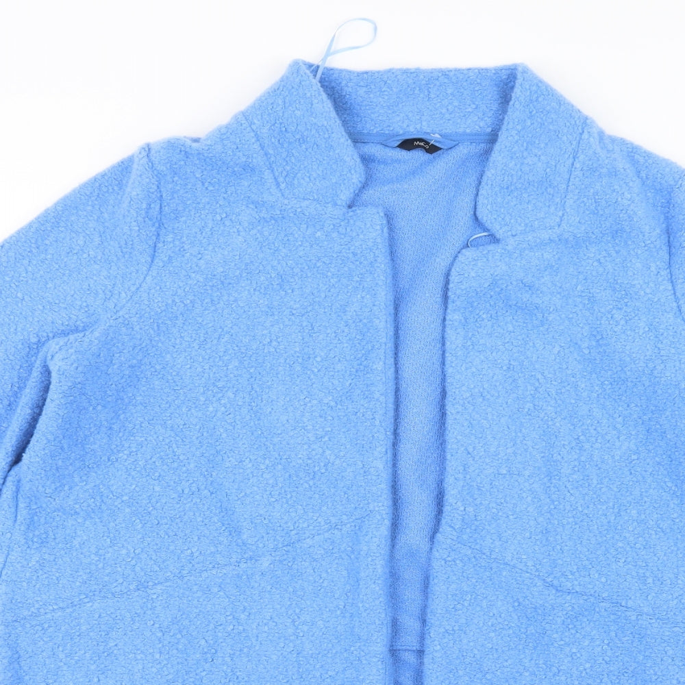 M&Co Womens Blue  Knit Cardigan Jumper Size 14