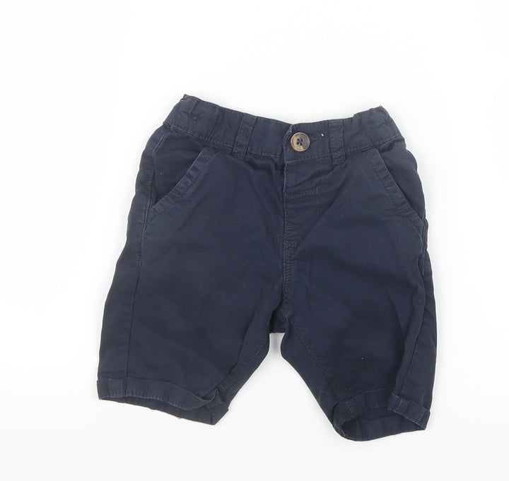 Blue Zoo Boys Blue Cropped Trousers Size 2-3 Years