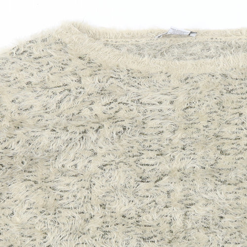 Carmen Womens Gold  Knit Pullover Jumper Size XL