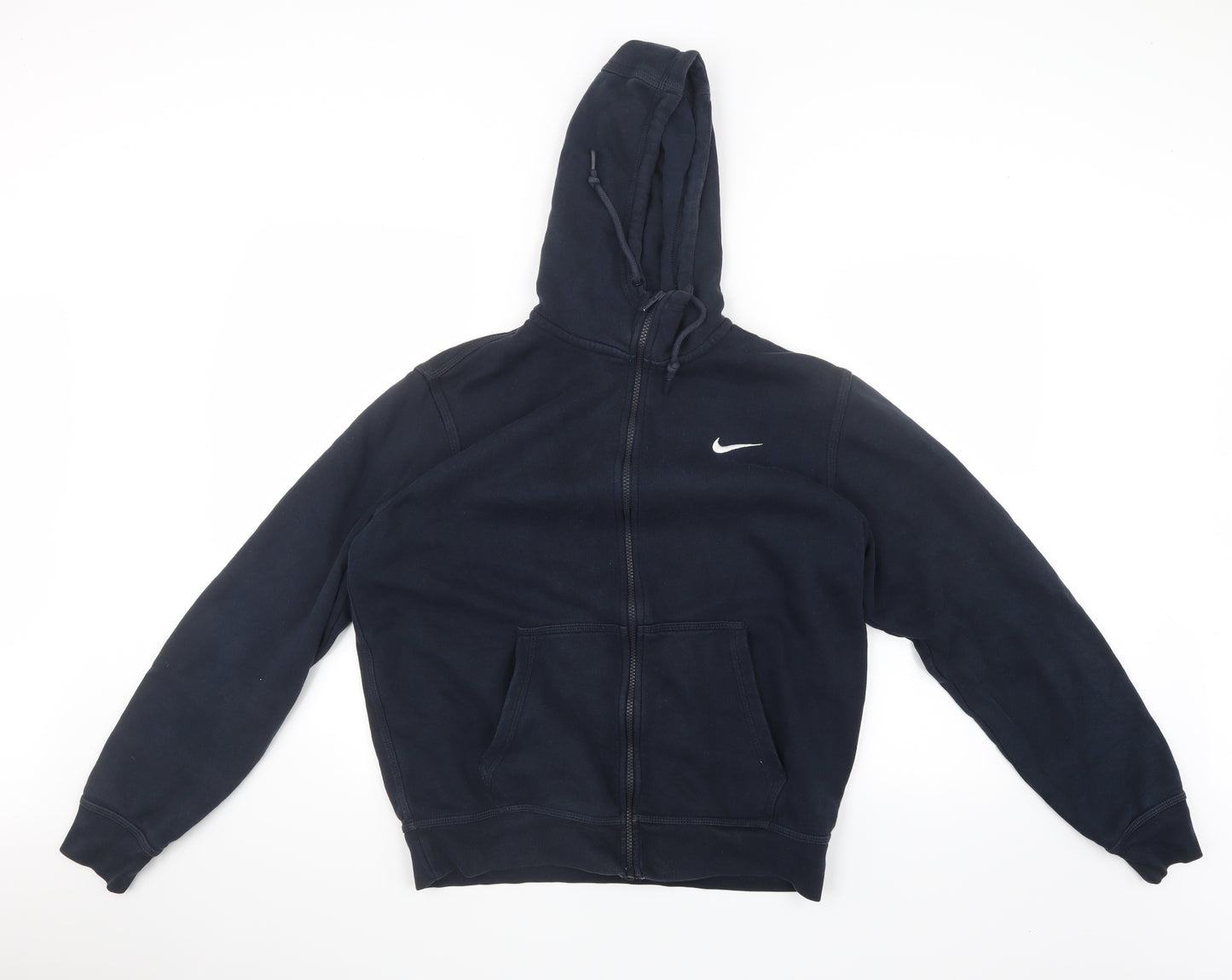 Nike Mens Blue   Full Zip Hoodie Size M
