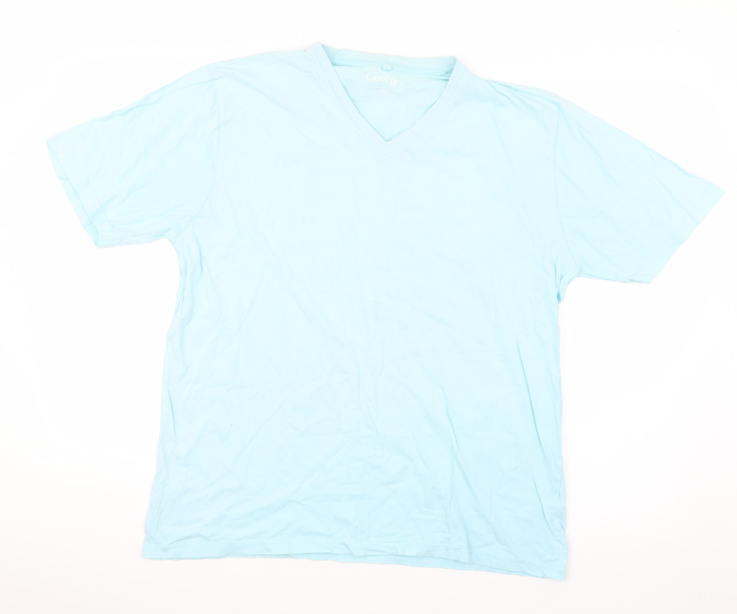 George Mens Blue    T-Shirt Size L
