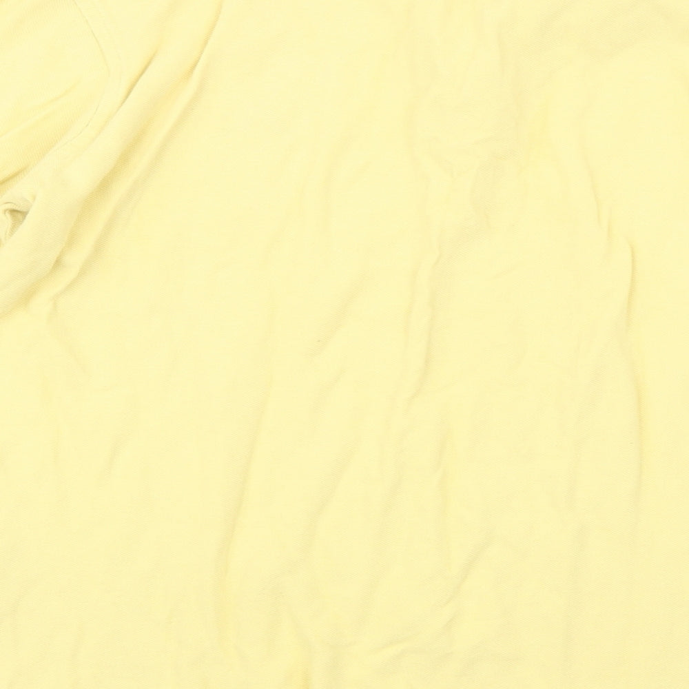 Criminal Damage Mens Yellow    T-Shirt Size L