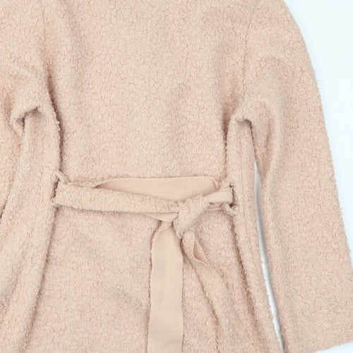 Quiz Womens Pink   Jacket Coatigan Size L