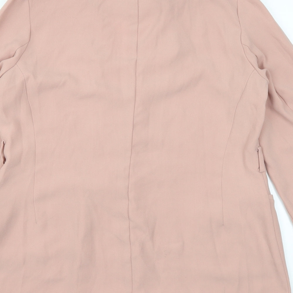 Dorothy Perkins Womens Pink   Jacket Blazer Size 14
