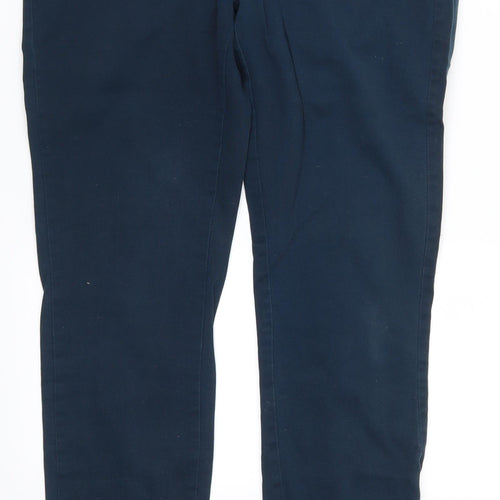 Denim Co Womens Blue   Chino Trousers Size 10 L30 in