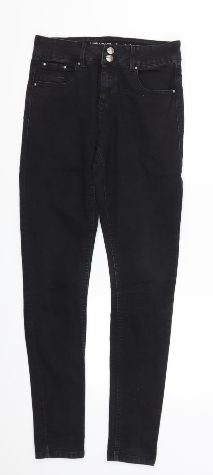 Denim Co Womens Black  Denim Skinny Jeans Size 10 L30 in