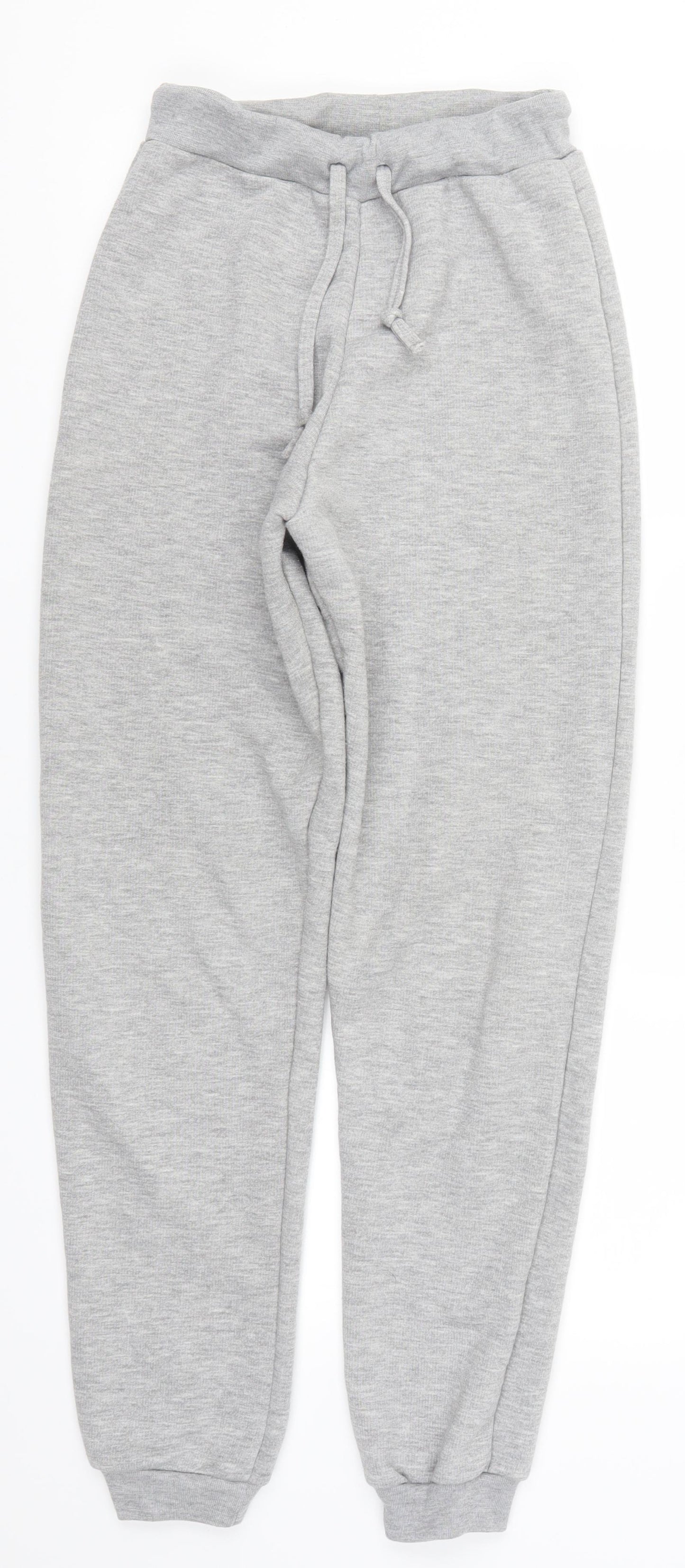 Pretty Little Thing Womens Grey   Sweatpants Trousers Size 4 L28 in