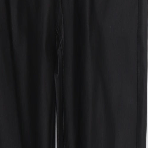 Missguidd Womens Black   Trousers  Size 8 L28 in