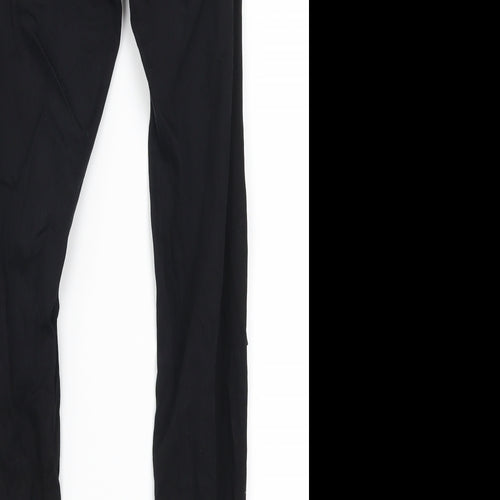 Topshop Womens Black  Denim Skinny Jeans Size 26 in L26 in - Heavily Distressed