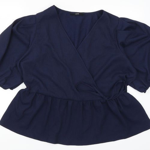 George Womens Blue   Basic Blouse Size 20