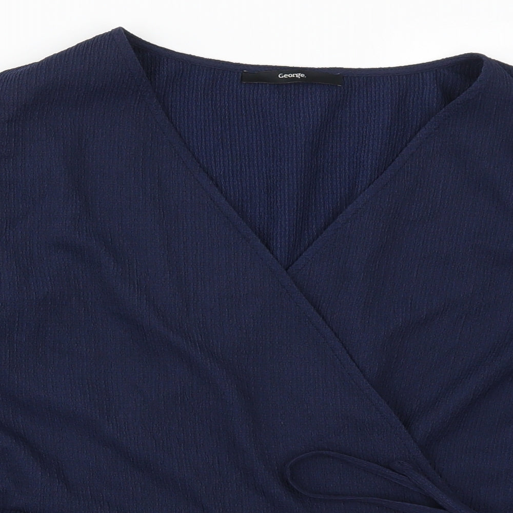 George Womens Blue   Basic Blouse Size 20