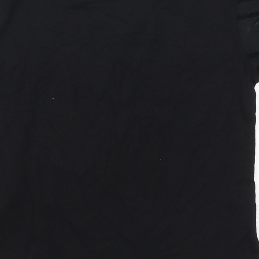 SheIn Girls Black   Basic T-Shirt Size 8 Years