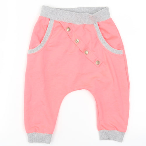 Anbor Girls Pink   Sweatpants Trousers Size 8 Years