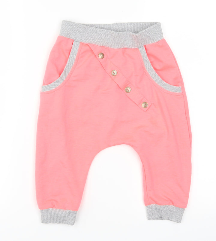 Anbor Girls Pink   Sweatpants Trousers Size 8 Years