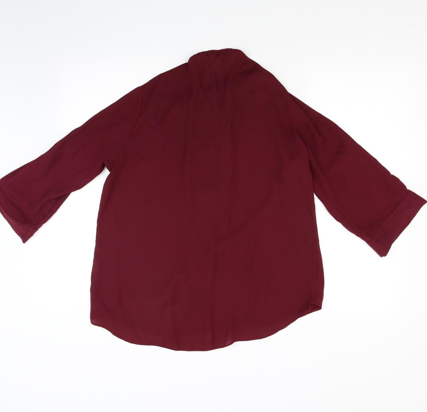 Primark Womens Red   Basic Blouse Size 14