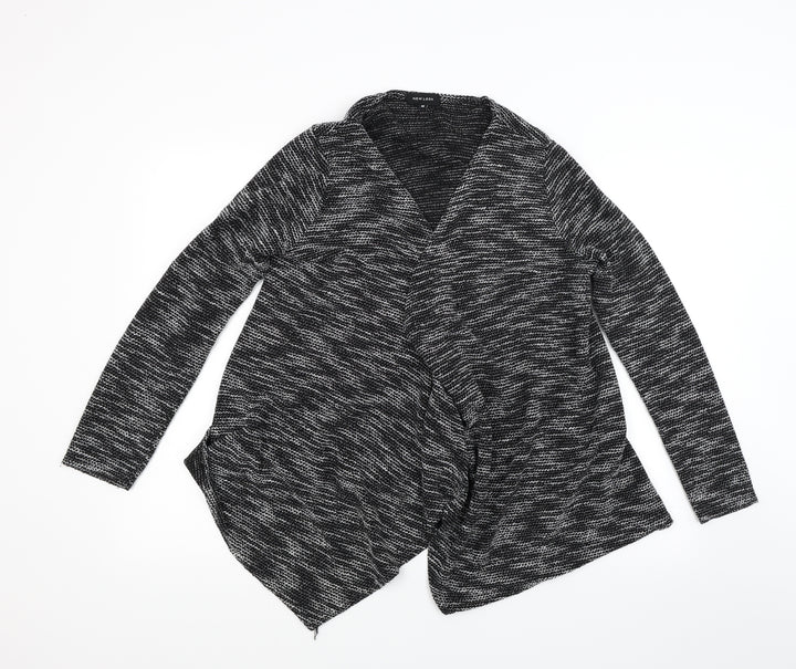 New Look Womens Grey Knit Cardigan Jumper Size M