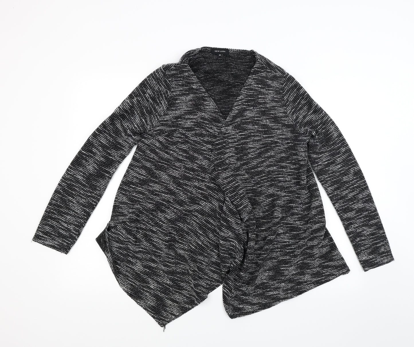 New Look Womens Grey  Knit Cardigan Jumper Size M