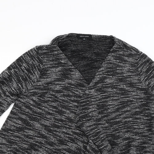 New Look Womens Grey  Knit Cardigan Jumper Size M